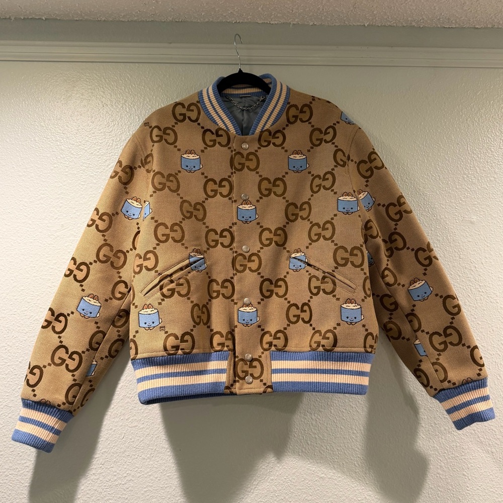 GUCCI - Gucci Kawaii Jumbo GG canvas jacket